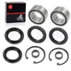 Front Wheel Bearings Seals Kit for Honda Foreman 450 TRX450FE/FM/ES/S 1998-2004