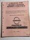 Massey Harris 44 44K Tractor S/N 4000- Owner Operator & Service Manual