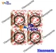 4LE2 Piston Ring Set For Isuzu Engine Kobelco SK75SR SK70SR-2 Excavator Loader