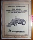 Allis-Chalmers 500 Hyd Farm Loader for 170 180 190 Tractor Operator Manual 2/70