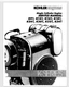 Kohler Engine K Series K90 K91 K141 K161 K181 K241 K301 K321 Service Manual 137p