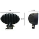 New 2450 Lumens LED Flood Light Fits Kubota M100X M9540 M96S M135X M5040 M126X