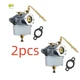 2PCS HM80 632351 Fits For Tecumseh HM80 HM-70 155446L 155446M Engine Carb Silver