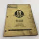 Genuine I&T Oliver Shop Manual O-7 1956 99 Super 99 Super 99GM