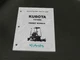 Kubota F2100E Front Mower Parts Manual Exploded View Diagram Book