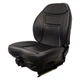 Fits Terex TH1056C Telehandler Seat & Mechanical Suspension - Black Vinyl