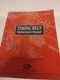 Gates Timing Belt Replacement Manual 1997 Edition 91471 Cars & Trucks 1970-1997