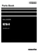 Komatsu D21A-8 Bulldozer Parts Catalog Manual SN 83001-UP