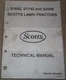 JOHN DEERE SCOTTS S1642 S1742 S2046 TRACTOR TECHNICAL SERVICE SHOP REPAIR MANUAL
