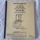 Yale OS030BC, SS030BC Pallet Jack Forklift Parts Catalog Manual PDF
