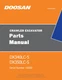 Daewoo Doosan DX340LC-5 DX350LC-5 Crawler Excavator Parts Catalog Manual 10050-