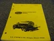 Etnyre Black Topper Asphalt Distributor Parts Catalog Manual J-3965 M-101-69R