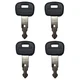 4X Ignition Key for Kubota Track Loader SVL75 SVL90 SVL90-2 SVL95-2S SSV65 459A