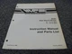 White M325 48" 60" 72" Rear Mount Mower Parts Catalog & Operator Manual 432911