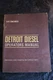 V-71 Engines Detroit Diesel Operators Manual