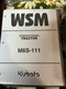 Kubota Workshop Manual MS6-111 NEW!!!