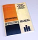 International Cub Cadet Tractor Model 1450 1650 Owner Operator Manual Lawn Mower
