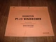 Vintage Hesston PT-12 Windrower 1971 Service Education Booklet