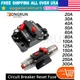 Manual Reset Circuit Breaker 20A&ndash;300A Waterproof 12V&ndash;48V Car Audio Marine