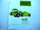 2 Pieces Terex TS-18 & S-23E  Scraper Literature