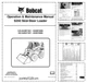 Bobcat S250 Loader Operation and Maintenance Manual A5GM A5GN PDF