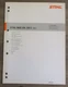 Original STIHL ~ MSE 220, 220 C Illustrated Spare Parts Manual