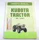 Original Kubota L225DT Farm Agriculture Tractor Owners Operator Maintenance Book