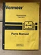 Vermeer TRH450 SO450 Trencher Trenchers Tractor Parts Catalog Manual