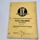 Allis-Chalmers - I & T Shop Manual  - Tractor D-21