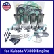 Overhaul Rebuild Kit for Kubota V3800 Engine M5-091 M5-111 M96s M108s Tractor