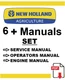 New Holland T4.75 Tractor Service Repair Operators Engine Shop Manual USB / PDF