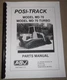 ASV POSI-TRACK MD-70 & MD-70 TURBO TRACK LOADER SKID STEER PARTS MANUAL BOOK
