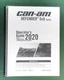 2020 Can-Am Defender 6x6 DPS HD10 Owner's Manual: 163 Pages & Protective Covers