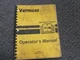 Vermeer 1800 Brush Chipper Owner Operator Manual User Guide SN 101-Up