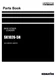 Komatsu SK1026-5N Skid Steer Loader Parts Catalog Manual SN A80001-A80531