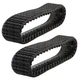 2 Rubber Tracks Fits CAT 247B2 247B3 257B2 257B3 257D 257D3 15X4X42 15" Wide