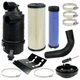 Air Filter Upgrade Kit fits Kawasaki FR651V FR691V FR730V Mowers