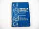 1977 Toyota FDC FGC30 2FGC30 3FGC 20 25 Forklift Parts Catalog Parts List