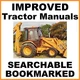 CASE 580K Phase 1 TRACTOR TLB Backhoe SERVICE Repair MANUAL BEST = SEARCHABLE CD