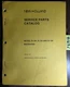 New Holland B-104 B-124 B-134 Backhoe Service Parts Catalog Manual 7/87