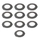 10 BRAKE COUNTER PLATES Fits JCB 540-140 540-170 540-200 550-140 550-170 JS130