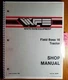 WFE White Field Boss 16 Tractor Shop Service Repair Manual 432 891 12/86