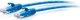 C2G 1ft Cat6a Snagless Unshielded UTP Slim Ethernet Patch Cable Blue C2G30125
