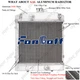 For Artic Cat Prowler 550 700 TRV 700 550 450 0413205 2 Rows Aluminum Radiator