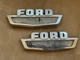 1961 - 1967 Ford Truck Fender Emblem Badge Set (19-117)