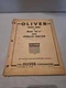Oliver Parts Book OC-3 Gas Crawler Tractor 1955 S6-9-101A