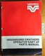 Versatile 1950 2400 2800 Swather Windrower Operator's & Set Up & Parts Manual 84