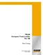Case TR340 Tier 4B Compact Track Loader Parts Catalog Manual Diagram Book