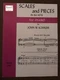 Vintage 1946 Scales & Pieces in all keys for Piano Book One 31 pages Sheet Music