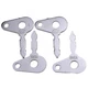 4 Pcs Keys T250 for Massey Ferguson MF231 MF240 MF250 MF253 MF270 MF282 MF290